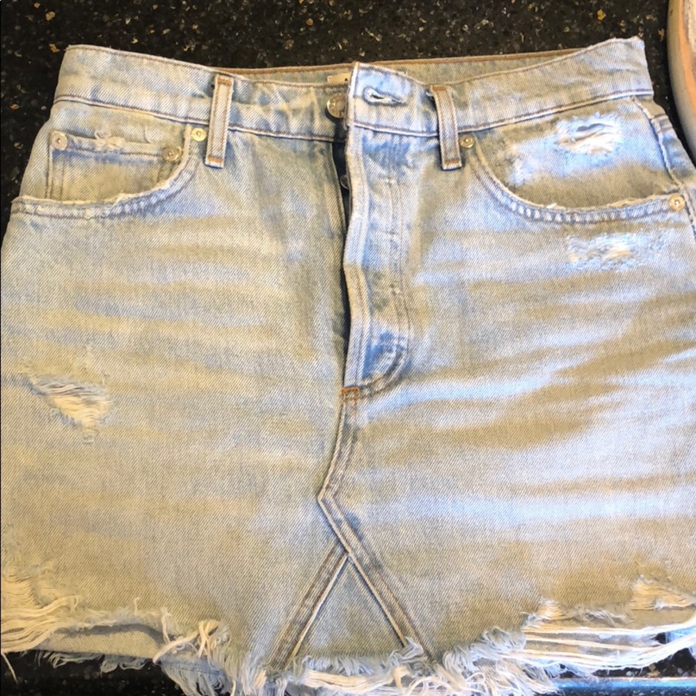 AGOLDE Denim Skirt